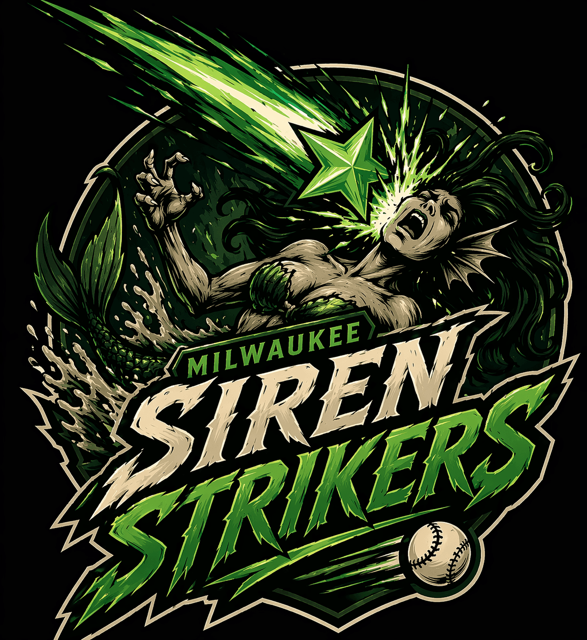 Milwaukee Siren Strikers Logo